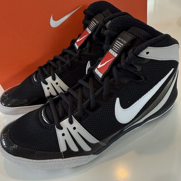 Mens Size 10 2024 Nike Freek Black True White Wrestling Shoe 316403-011 NEW main image 4